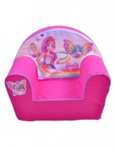 Fotoliu din burete Barbie