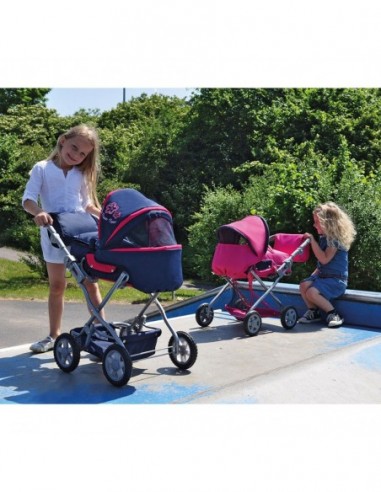 Carucior pentru papusi cu gentuta Kyra