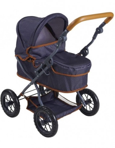 Carucior pentru papusi First Dark Blue