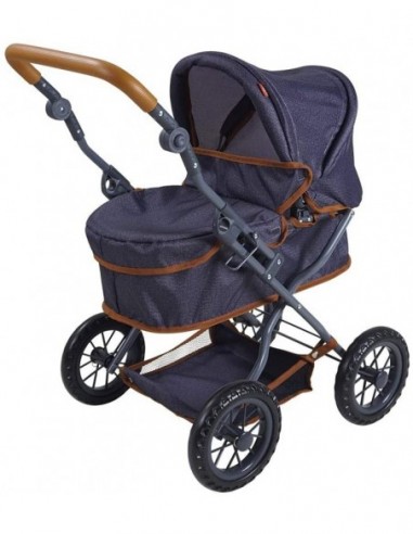 Carucior pentru papusi First Dark Blue