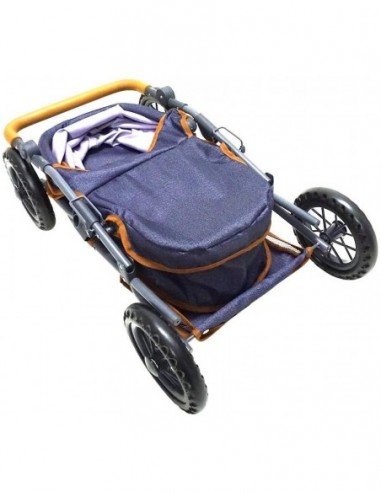 Carucior pentru papusi First Dark Blue