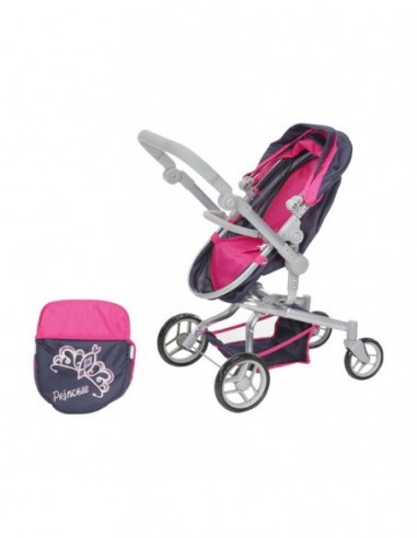Carucior pentru papusi cu maner...