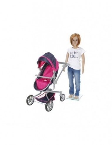 Carucior pentru papusi cu maner...