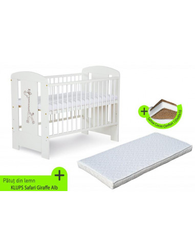 Patut KLUPS Safari Giraffe Alb +...