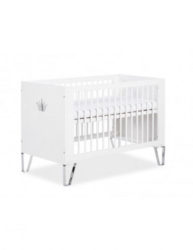 Patut lemn copii Klups Blanka Alb