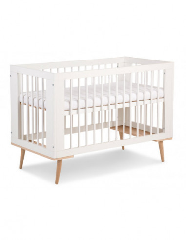 Patut lemn copii Klups Sofie Alb