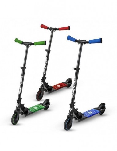 Trotineta LED QPlay Honeycomb Albastru