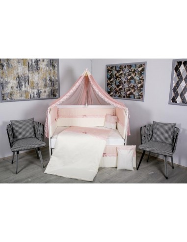 Lenjerie MyKids 9 piese White-Pink...