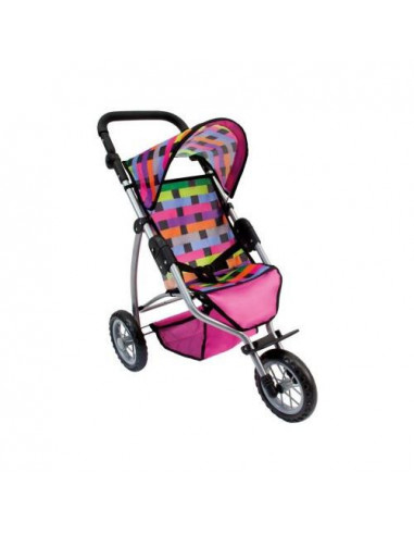 Carucior pentru Papusi Daisy cu 3 Roti