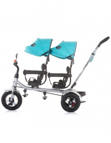 Tricicleta gemeni Chipolino 2Play mint