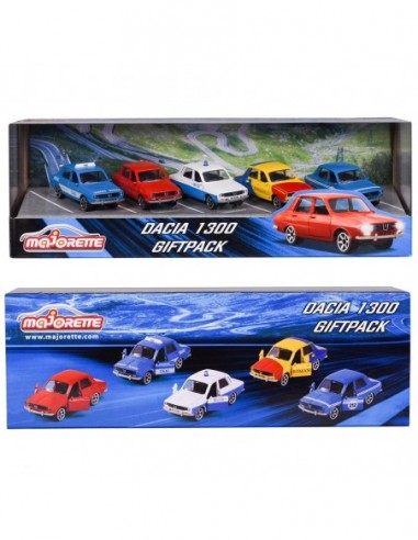 Set Majorette Dacia 1300 cu 5 masinute
