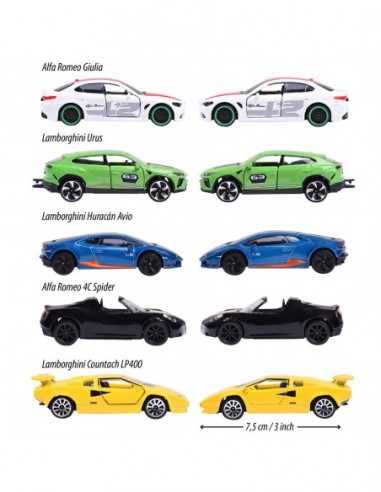 Set Majorette Dream Cars Italy cu 5...
