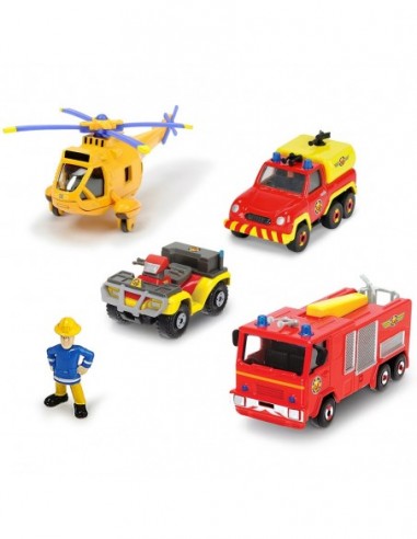 Pista de masini Dickie Toys Fireman...
