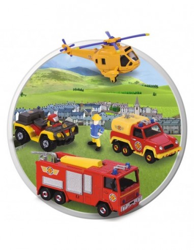 Pista de masini Dickie Toys Fireman...