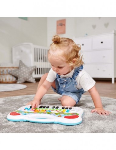 Jucarie Simba Orga ABC Animals alb