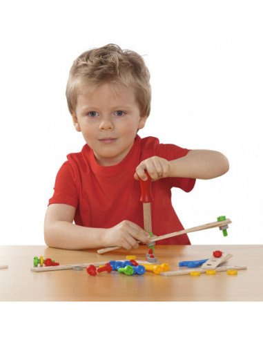 Set constructie din lemn Eichhorn...