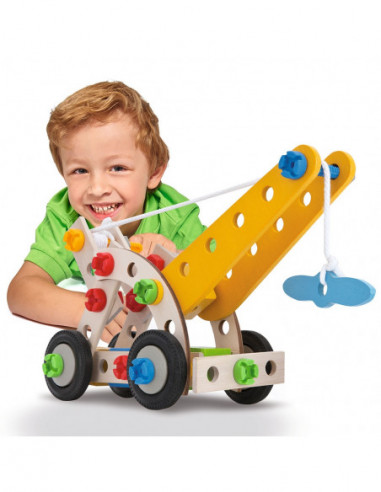 Set constructie din lemn Eichhorn...