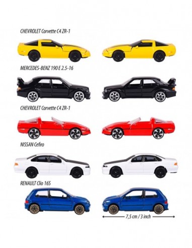 Set Majorette Youngster cu 5 masinute