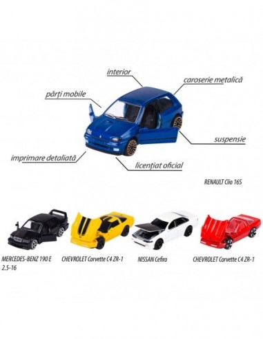 Set Majorette Youngster cu 5 masinute