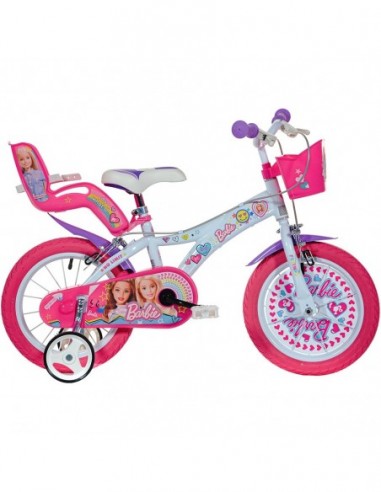 Bicicleta copii Dino Bikes 14` Barbie