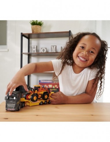 Camion Majorette Volvo cu remorca si...