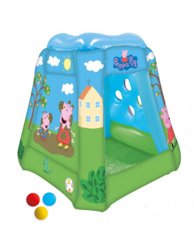 Cort de joaca gonflabil John Peppa...