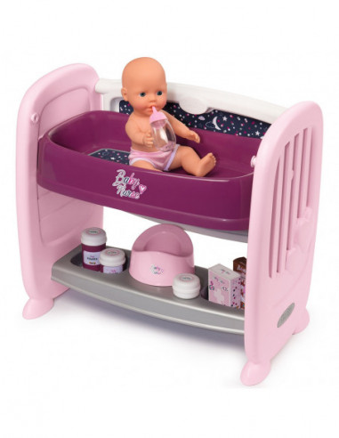Patut Co-Sleeper pentru papusi Smoby...