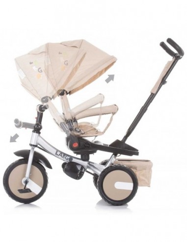 Tricicleta Chipolino Largo mocca